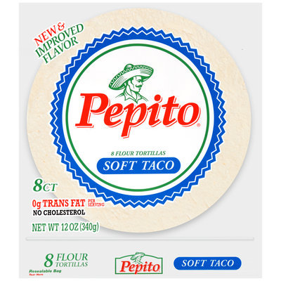 Pepito® Soft Taco Flour Tortillas 8 ct Bag