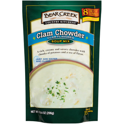 Bear Creek Country Kitchens® Clam Chowder Soup Mix 10.4 oz. Pouch