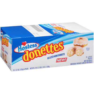 Hostess® Donettes® Glazed Mini Donuts 3.7 oz. Box