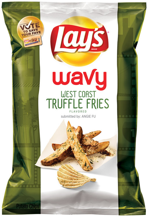 LAY'S® Wavy West Coast Truffle Fries Potato Chips Reviews 2019