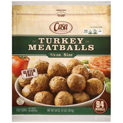 Casa Di Bertacchi® Turkey Meatballs 64 oz. Package