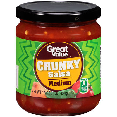 Great Value™ Medium Chunky Salsa 16 oz. Jar
