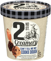 2nd St. Creamery™ Can't Tell Me No! Cookie Dough™ Ice Cream 1 pt. Cup