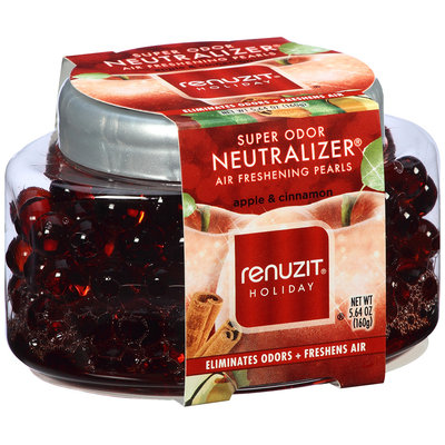 Renuzit® Super Odor Neutralizer® Holiday Apple & Cinnamon Air Freshening Pearls 5.64 oz. Jar