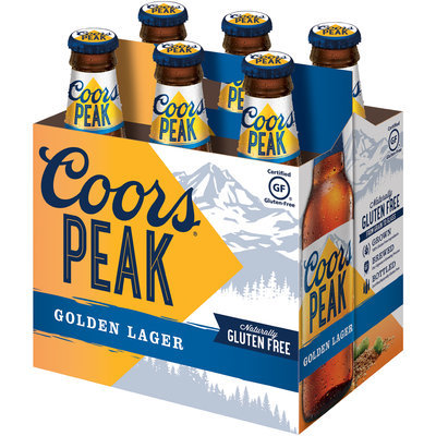 Coors® Peak Golden Lager 6-12 fl. oz. Bottles