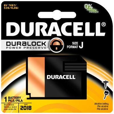 Duracell Medical J batteries 1 Count