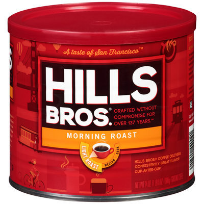 Hills Bros.® Morning Roast Ground Coffee 24 oz. Canister