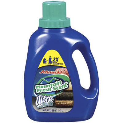 Schnucks 2X Ultra Concentrated Heavy Duty Mountain Fresh Scent Laundry Detergent 50 Oz Jug
