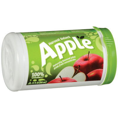 Harvest Select Apple Juice Drink Concentrate 12 fl. oz. Canister