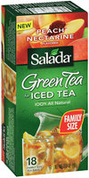 Salada® Green Tea for Iced Tea Peach Nectarine Flavored 3.17 oz.