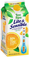 Tree Ripe Lite & Sensible Orange Juice Beverage with Vitamins No Pulp