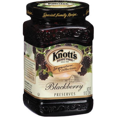 Knott's Berry Farm Blackberry Preserves 10 Oz Jar