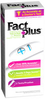 Fact Plus® Pregnancy Test 2 ct Box