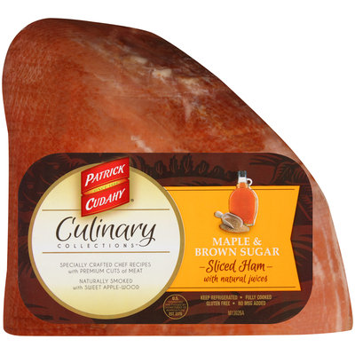 Patrick Cudahy® Culinary Collections™ Maple & Brown Sugar Sliced Ham with Natural Juices