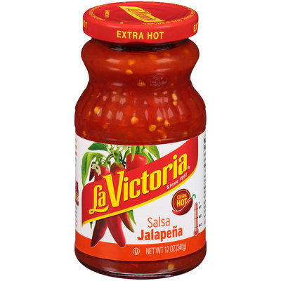 La Victoria® Extra Hot Jalapena Salsa 12 oz. Jar
