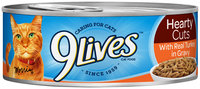 9Lives Hearty Cuts with Real Turkey in Gravy Wet Cat Food, 5.5-Ounce Can (Pack of 24)
