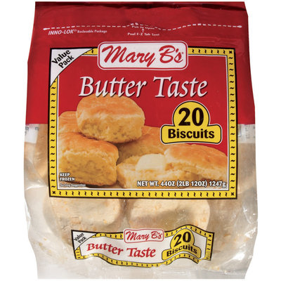 Mary B's Butter Taste 20 Ct Biscuits 44 Oz Bag