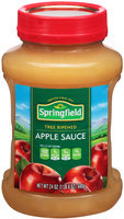 Springfield® Tree Ripened Apple Sauce 24 oz. Jar