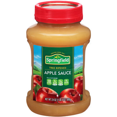 Springfield® Tree Ripened Apple Sauce 24 oz. Jar