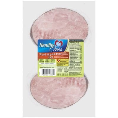 Healthy Ones Sliced Virginia Brand 97% Fat Free Ham 32 Oz Package