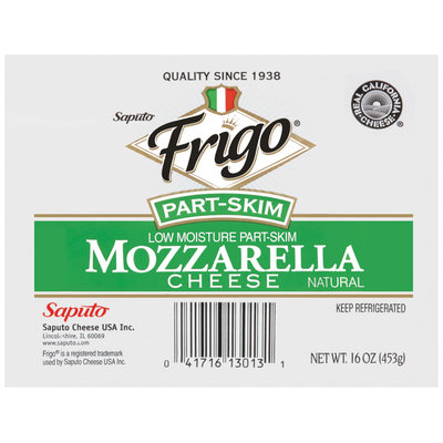 Frigo® Part-Skim Mozzarella Cheese 16 oz.