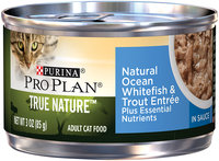 PRO PLAN® TRUE NATURE™ - ADULT - Grain Free Formula Natural Ocean Whitefish & Trout Entree Classic