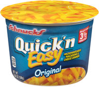 Schnucks® Quick 'n Easy® Original Microwavable Macaroni & Cheese Dinner 2.05 oz. Microcup