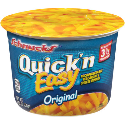 Schnucks® Quick 'n Easy® Original Microwavable Macaroni & Cheese Dinner 2.05 oz. Microcup
