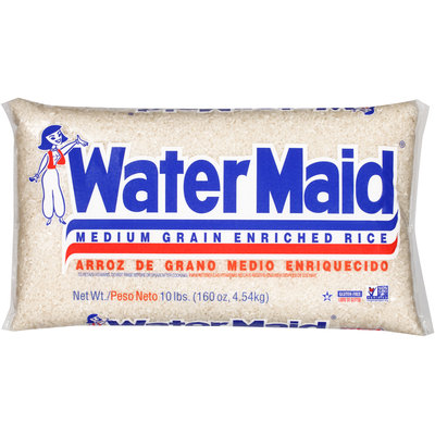 Water Maid® Enriched Medium Grain Rice 160 oz. Bag