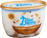 Blue Bunny Ice Cream Super Chunky Cookie Dough