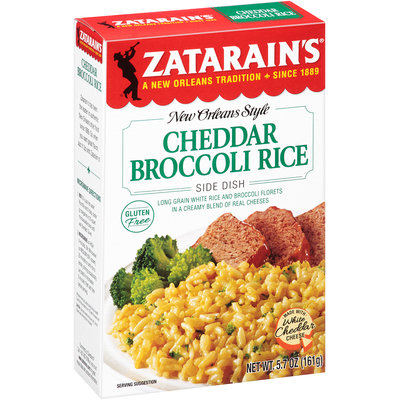 Zatarain's® Cheddar Broccoli Rice Mix 5.7 oz. Box