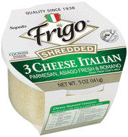 Frigo®3 Italian Shredded Cheese 5 oz. Plastic Tub