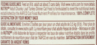 Nutro® Adult Chunky Loaf Turkey Dinner Cat Food 3 oz. Can