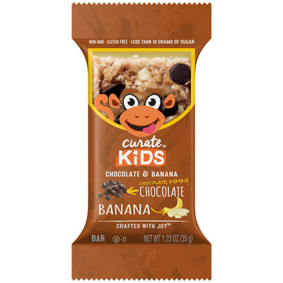 Curate™ Kids Chocolate & Banana Snack Bar 1.23 oz. Pack