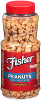 Fisher® Dry Roasted Peanuts 22 oz. Plastic Jar