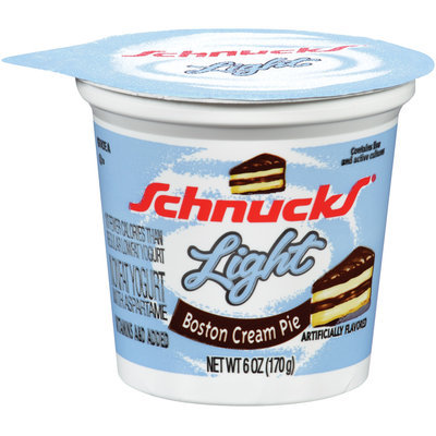 Schnucks® Light Nonfat Yogurt Boston Cream Pie 6 oz.