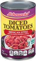 Schnucks® Mexican Style Diced Tomatoes 14.5 oz. Can