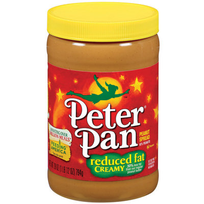 Peter Pan Creamy Reduced Fat Peanut Spread 28 Oz Plastic Jar