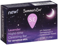 Summer's Eve® Lavender Night-Time Cleansing Bar for Sensitive Skin 3.3 oz. Box