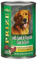 Springfield Prize W/Lamb & Vegetable Cuts In Gravy Dog Food 22 Oz Can