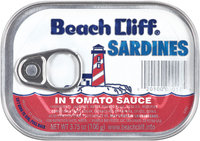Beach Cliff® Sardines 3.75 oz Tin