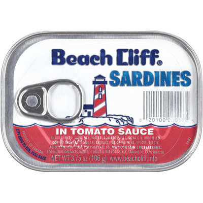 Beach Cliff® Sardines 3.75 oz Tin