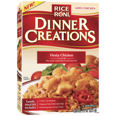 Rice-A-Roni Dinner Creations Fiesta Chicken Rice & Pasta Mix 7.7 Oz Box