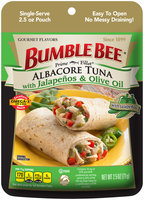 Bumble Bee® Albacore Tuna with Jalapenos & Olive Oil 2.5 oz. Pouch