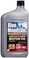 Blue Mountain™ 5W-40 Heavy Duty Diesel Motor Oil 1 qt. Bottle