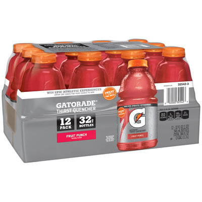 Gatorade® G Series Fruit Punch Sports Drink 12-32 fl. oz. Bottles