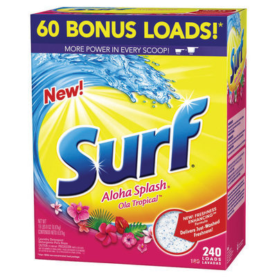 Surf Aloha Splash 240 Loads Laundry Detergent 312 Oz Box