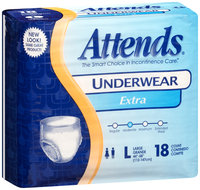 AP0730 Attends® Underwear Extra Absorbency Large, 18 count