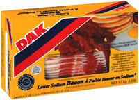 Dak 3 Ct Bacon Lower Sodium French 3.3 Lb Box