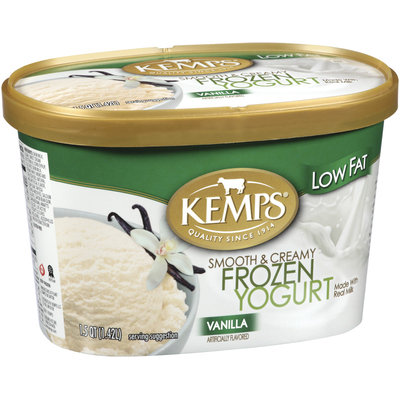 Kemps Vanilla Low Fat Frozen Yogurt 1.5 Qt Carton